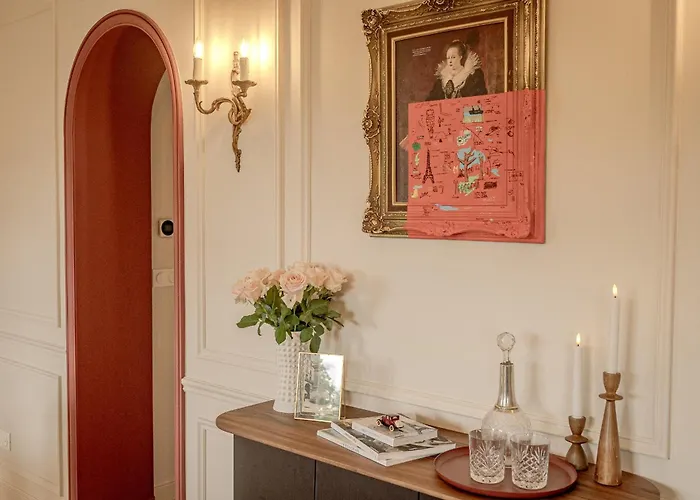 Apartamento With Eiffel Tower View